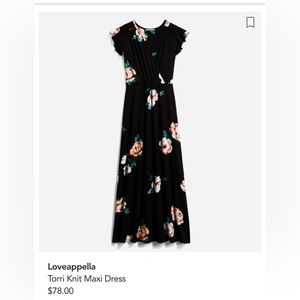 Tori Knit Maxi Dress 1X Loveappella